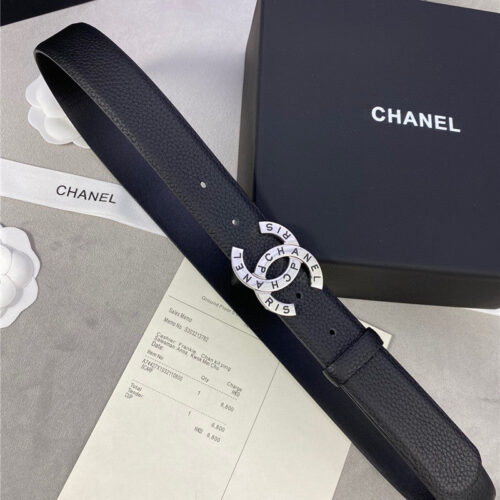High Quality Luxury Chanel Logo Classic Belt – Style 28166 product detail