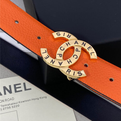 High Quality Luxury Chanel Logo Classic Belt – Style 60934 product detail