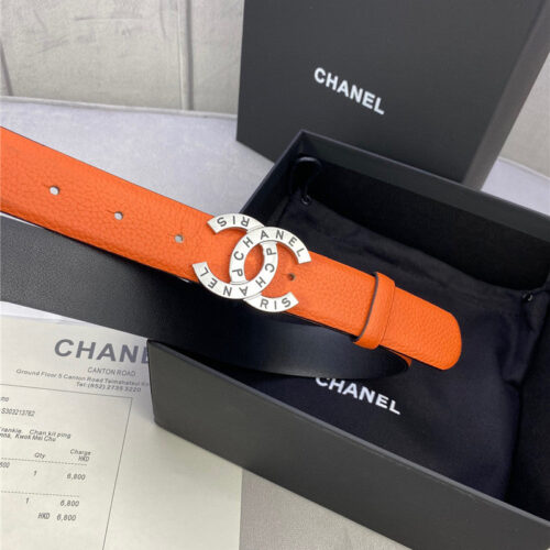 High Quality Luxury Chanel Logo Classic Belt – Style 60934 product detail