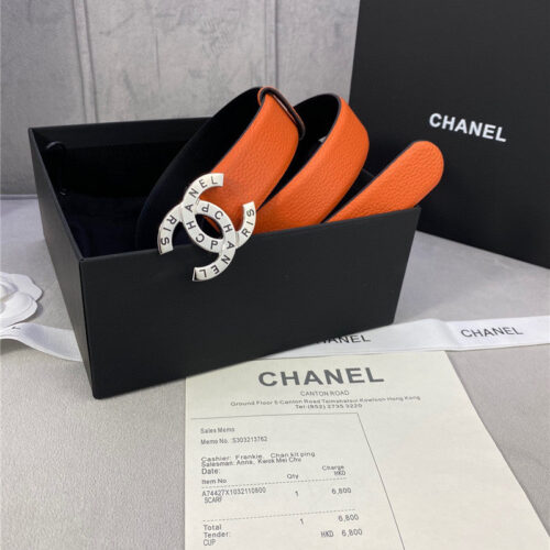 High Quality Luxury Chanel Logo Classic Belt – Style 60934 product detail