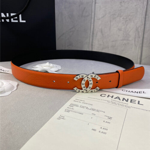 High Quality Luxury Chanel Logo Classic Belt – Style 60934