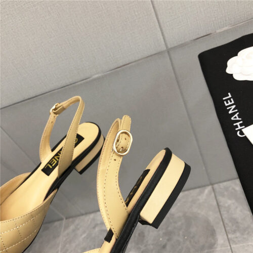 High Quality Luxury Chanel Camellia Sandals – Style 71846 product detail