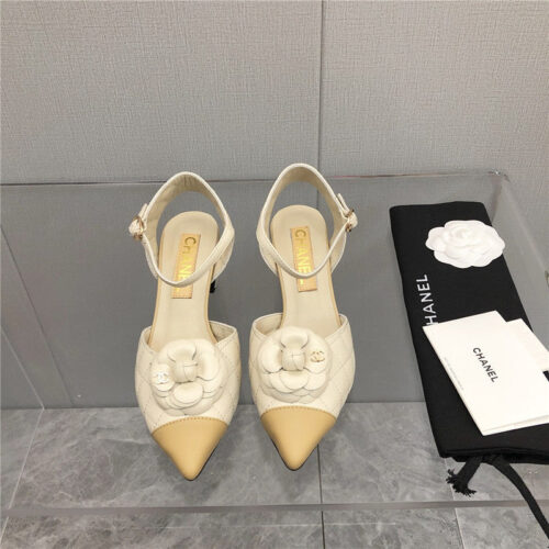 High Quality Luxury Chanel Camellia Sandals – Style 73542 product detail