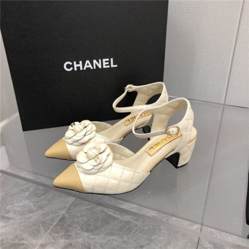High Quality Luxury Chanel Camellia Sandals – Style 73542 product detail