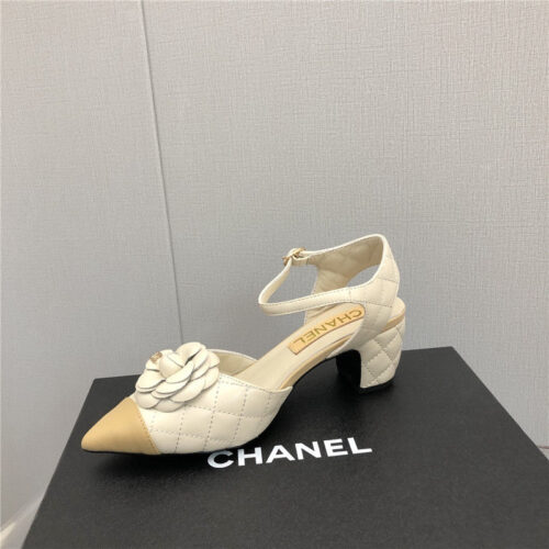 High Quality Luxury Chanel Camellia Sandals – Style 73542 product detail