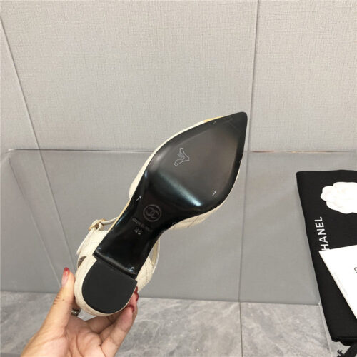 High Quality Luxury Chanel Camellia Sandals – Style 73542 product detail