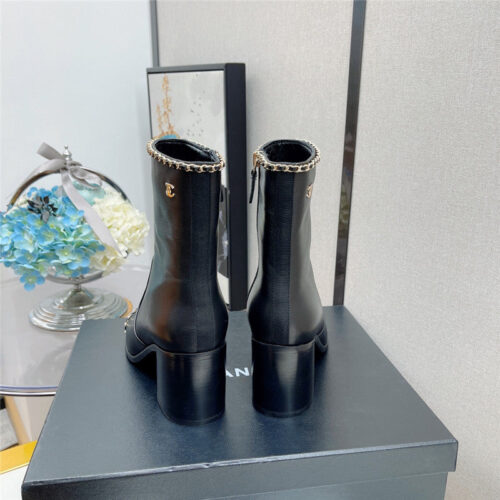 High Quality Luxury Chanel Chain Ankle Boots product detail