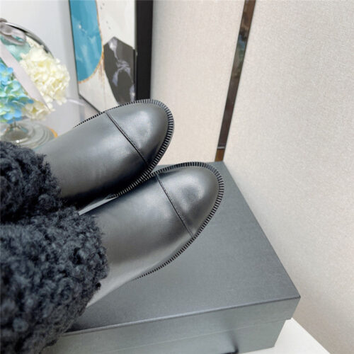 High Quality Luxury Chanel Thick Heel Ankel Boots product detail