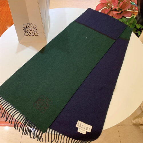 High Quality Luxury Loewe Wool Cashmere Scarfs product detail
