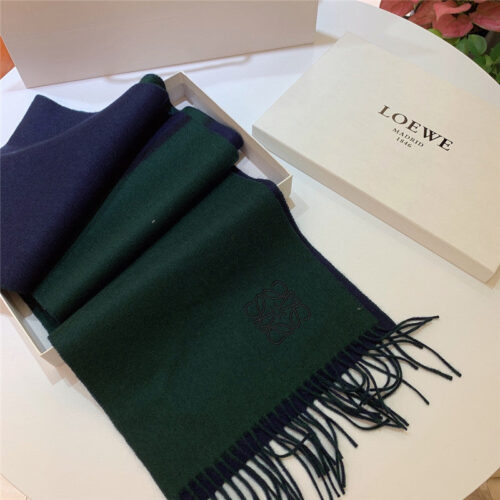 High Quality Luxury Loewe Wool Cashmere Scarfs product detail