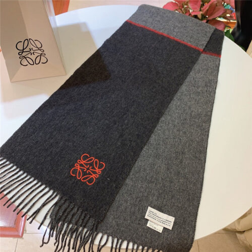 High Quality Luxury Loewe Wool Cashmere Scarfs – Style 26595 product detail