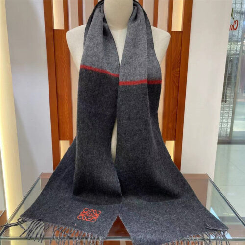 High Quality Luxury Loewe Wool Cashmere Scarfs – Style 26595 alternate view
