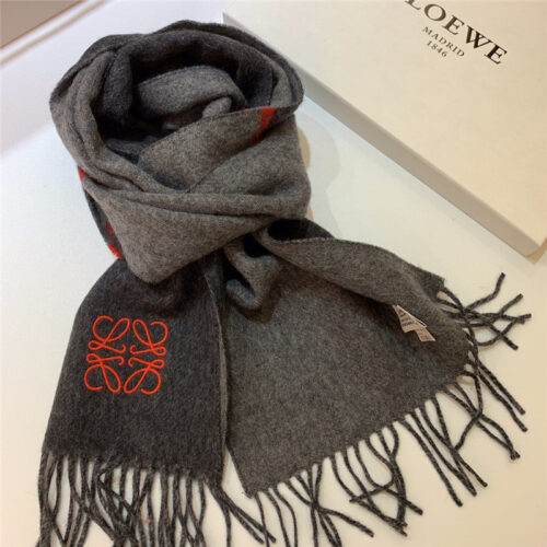 High Quality Luxury Loewe Wool Cashmere Scarfs – Style 26595 product detail