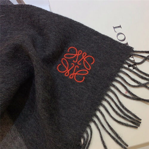 High Quality Luxury Loewe Wool Cashmere Scarfs – Style 26595 product detail