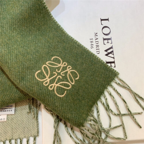 High Quality Luxury Loewe Wool Cashmere Scarf product detail
