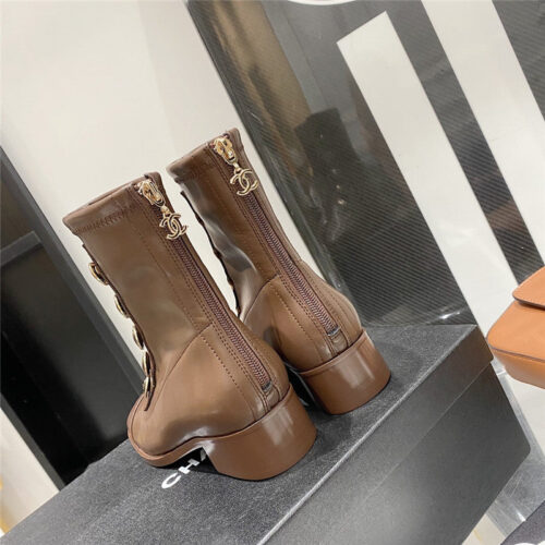 High Quality Luxury Chanel Ankle Boots Womens – Style 21350 product detail
