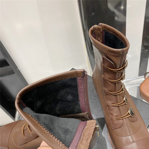 High Quality Luxury Chanel Ankle Boots Womens – Style 21350 product detail