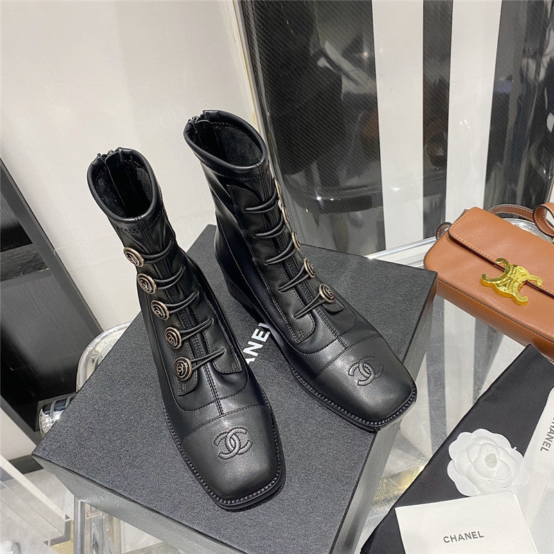 High Quality Luxury Chanel Ankle Boots Womens – Style 50726 product detail