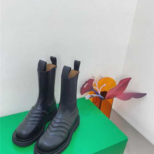 High Quality Luxury Bottega Veneta Cowhide Ankle Boots product detail