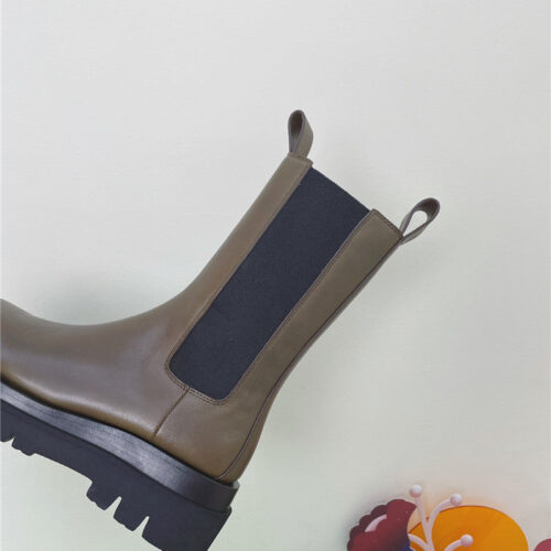 High Quality Luxury Bottega Veneta Cowhide Ankle Boots – Style 28230 product detail