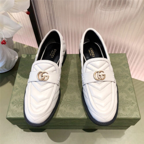 High Quality Luxury Gucci GG Loafers – Style 55315 alternate view