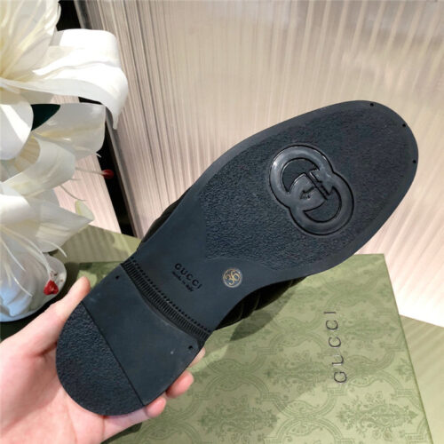 High Quality Luxury Gucci GG Wool Slippers – Style 56883 product detail