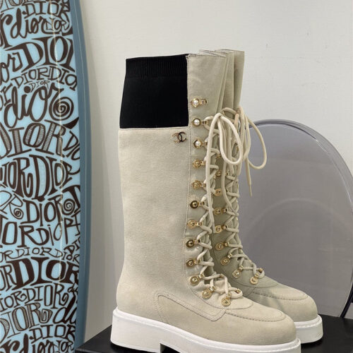 High Quality Luxury Chanel Classic Long Boots – Style 28998 product detail