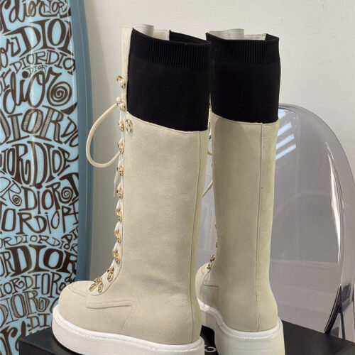 High Quality Luxury Chanel Classic Long Boots – Style 28998 product detail