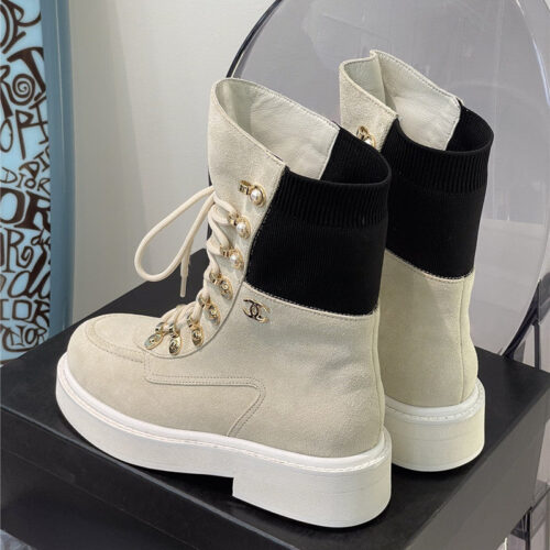 High Quality Luxury Chanel Classic Ankle Boots – Style 06054 product detail