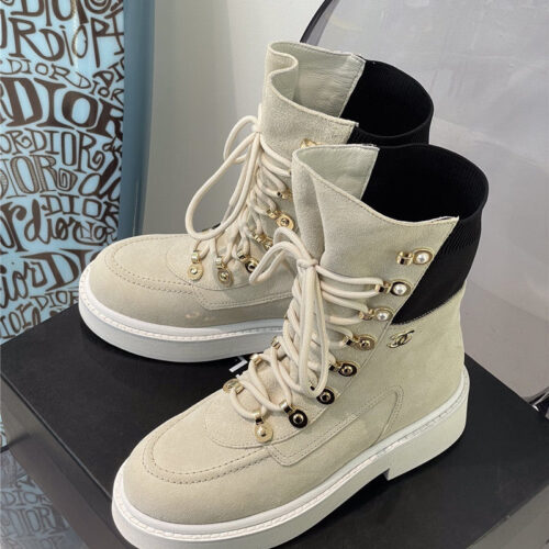 High Quality Luxury Chanel Classic Ankle Boots – Style 06054 product detail