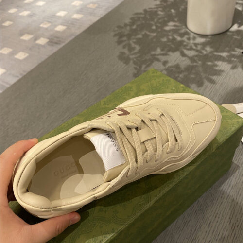 High Quality Luxury Gucci Womens Rhyton Leather Sneakers – Style 14995 product detail