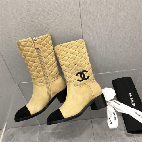 High Quality Luxury Chanel Logo Classic Ankle Boots – Style 36454 product detail
