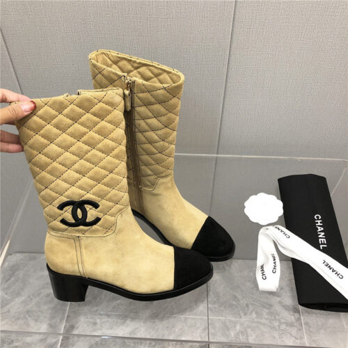 High Quality Luxury Chanel Logo Classic Ankle Boots – Style 36454 product detail