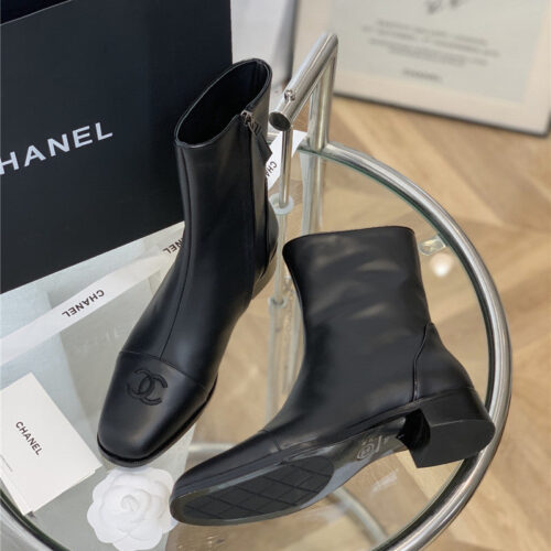 High Quality Luxury Chanel Vintage Ankle Boots – Style 19430 product detail