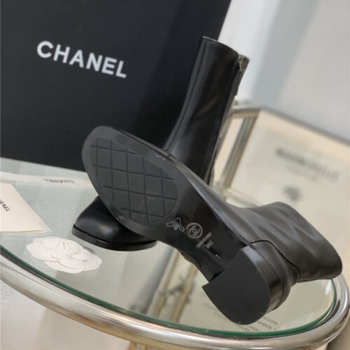 High Quality Luxury Chanel Vintage Ankle Boots – Style 19430 product detail