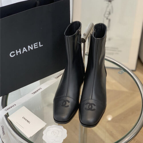 High Quality Luxury Chanel Vintage Ankle Boots – Style 19430 product detail