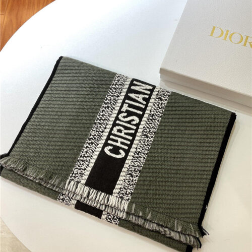 High Quality Luxury Dior Oblique Print Scarfs – Style 25577 product detail