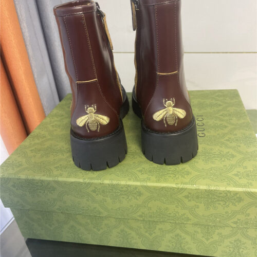 High Quality Luxury Gucci Horsebit Ankle Boots – Style 73171 product detail