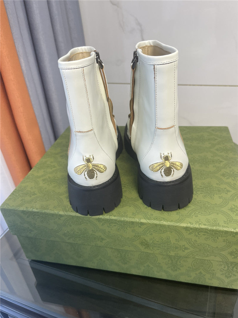 High Quality Luxury Gucci Horsebit Ankle Boots – Style 05939 product detail