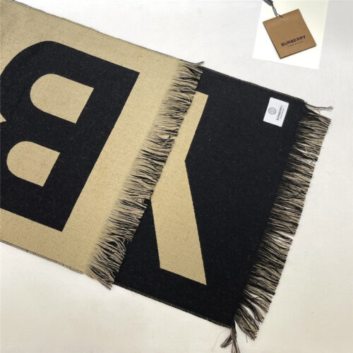 High Quality Luxury Burberry Wool Jacquard Scarf – Style 24648 product detail