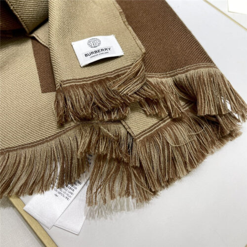 High Quality Luxury Burberry Wool Jacquard Scarf – Style 24653 product detail