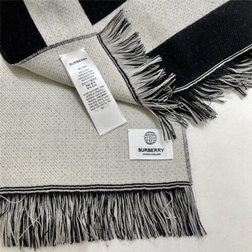 High Quality Luxury Burberry Wool Jacquard Scarf – Style 24651 product detail