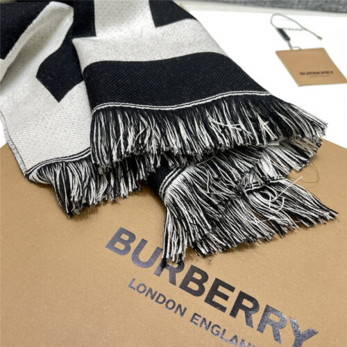 High Quality Luxury Burberry Wool Jacquard Scarf – Style 24651 product detail