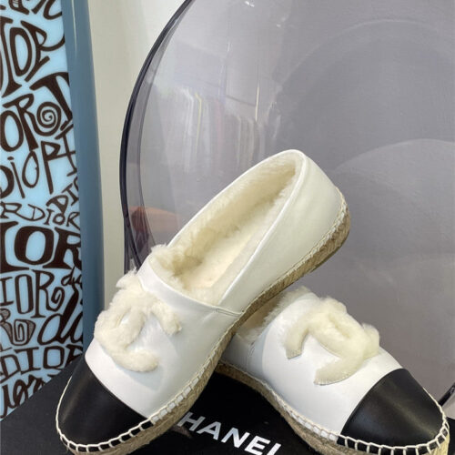 High Quality Luxury Chanel Fur Fisherman Shoes product detail