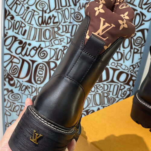 High Quality Luxury Louis Vuitton Shell Toe Ankle Boots product detail