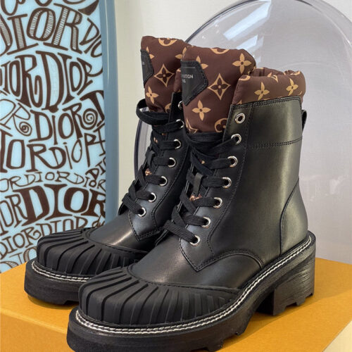 High Quality Luxury Louis Vuitton Shell Toe Ankle Boots product detail