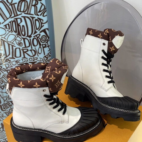 High Quality Luxury Louis Vuitton Shell Toe Ankle Boots – Style 03299 product detail