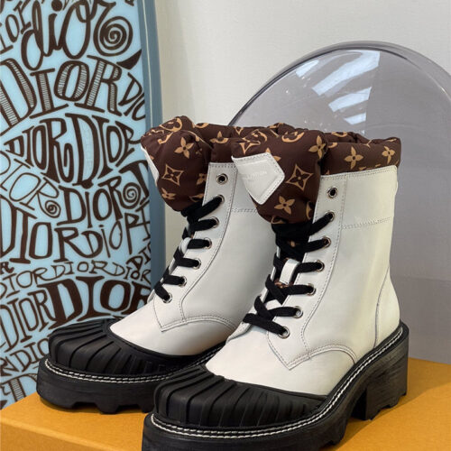High Quality Luxury Louis Vuitton Shell Toe Ankle Boots – Style 03299 product detail
