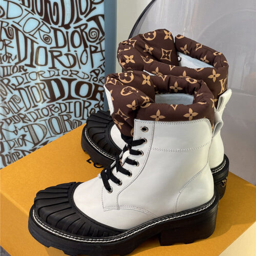 High Quality Luxury Louis Vuitton Shell Toe Ankle Boots – Style 03299 product detail