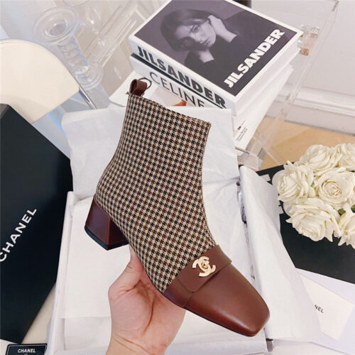 High Quality Luxury Chanel Vintage Ankle Boots – Style 50502 product detail